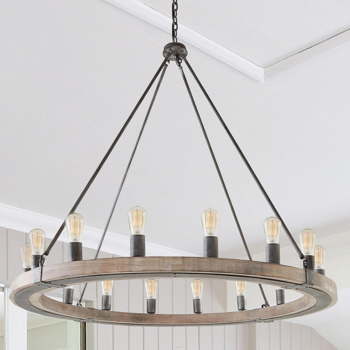 Capital Lighting 430501UW Austin 16 Light Chandelier Urban Wash