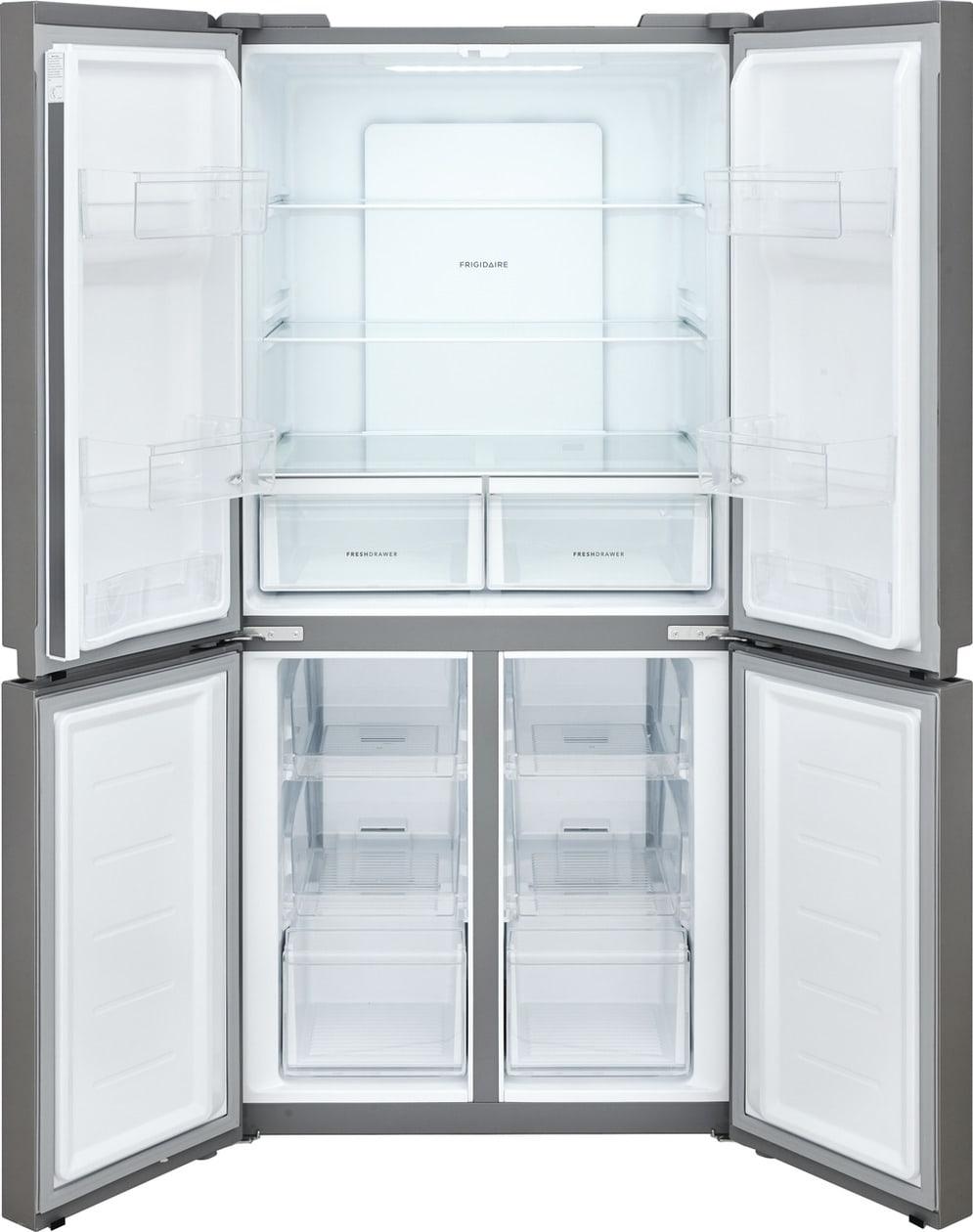 Frigidaire FRQG1721AV 17.4 Cu Ft 4 Door Refrigerator, dual evaporator