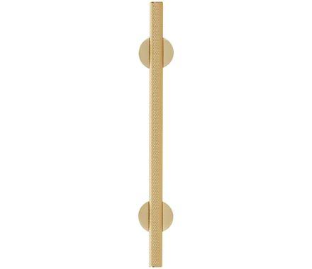 Amerock Cabinet Pull Matte Gold 5-1/16 inch (128 mm) Center to Center Transcendent 1 Pack Drawer Pull Drawer Handle Cabinet Hardware