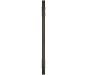 Amerock Cabinet Pull Polished Chrome/Brushed Matte Black 6-5/16 inch (160 mm) Center to Center Urbanite 1 Pack Drawer Pull Drawer Handle Cabinet Hardware