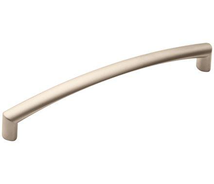 Amerock Cabinet Pull Satin Nickel Matte 6-5/16 inch (160 mm) Center to Center Essential'Z 1 Pack Drawer Pull Drawer Handle Cabinet Hardware