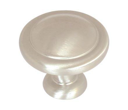 Amerock Cabinet Knob Satin Nickel 1-1/4 inch (32 mm) Diameter Everyday Heritage 1 Pack Drawer Knob Cabinet Hardware