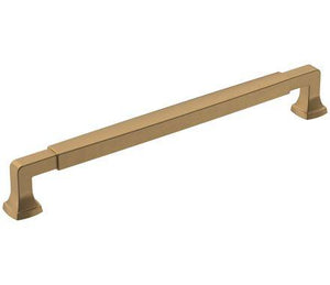 Amerock Cabinet Pull Champagne Bronze 8-13/16 inch (224 mm) Center-to-Center Stature 1 Pack Drawer Pull Cabinet Handle Cabinet Hardware
