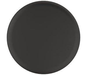 Amerock Cabinet Knob Matte Black 1-1/4 inch (32 mm) Diameter Factor 1 Pack Drawer Knob Cabinet Hardware