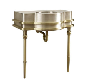 Thompson Traders Quintana Vanity Quintana KCV32 Satin Brass and Burnished Nickel
(Smooth)
