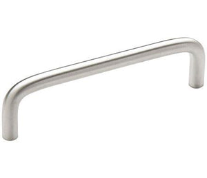 Amerock Cabinet Pull Brushed Chrome 4 inch (102 mm) Center to Center Everyday Heritage 1 Pack Drawer Pull Drawer Handle Cabinet Hardware