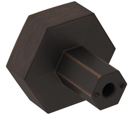 Amerock Cabinet Knob Oil Rubbed Bronze 1-1/4 inch (32 mm) Diameter Caliber 1 Pack Drawer Knob Cabinet Hardware