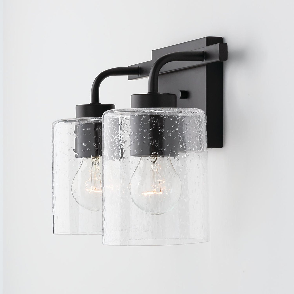 Capital Lighting 128521MB-449 Greyson 2 Light Vanity Matte Black