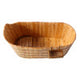 ALFI brand AB1103 59" Free Standing Cedar Wood Bathtub with Bench