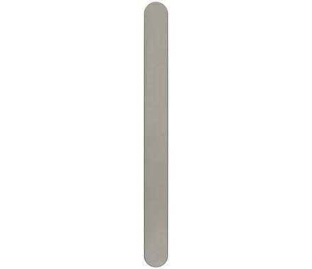 Amerock Cabinet Pull Satin Nickel 5-1/16 inch (128 mm) Center-to-Center Rift 1 Pack Drawer Pull Cabinet Handle Cabinet Hardware
