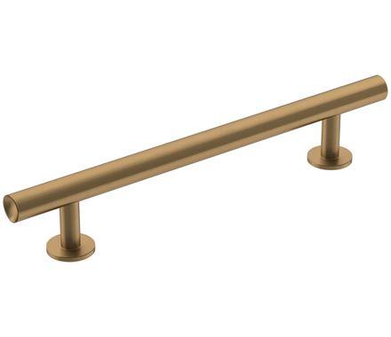 Amerock Cabinet Pull Champagne Bronze 5-1/16 inch (128 mm) Center-to-Center Radius 1 Pack Drawer Pull Cabinet Handle Cabinet Hardware