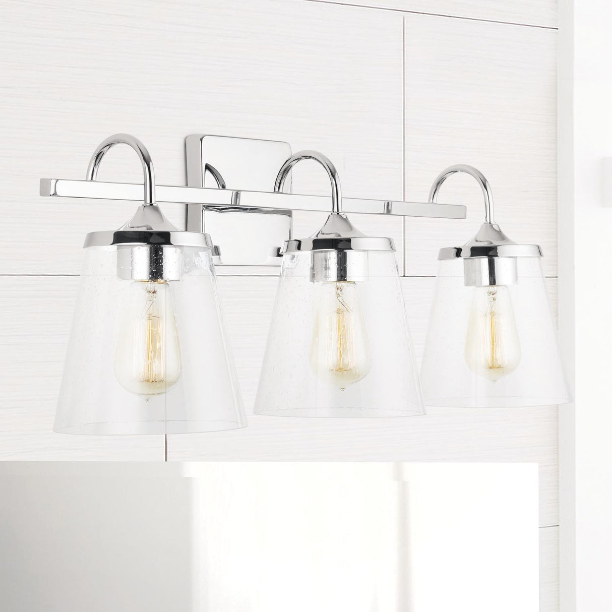 Capital Lighting 139132CH-496 Jayne 3 Light Vanity Chrome