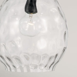 Capital Lighting 349012MB Brentwood 1 Light Pendant Matte Black