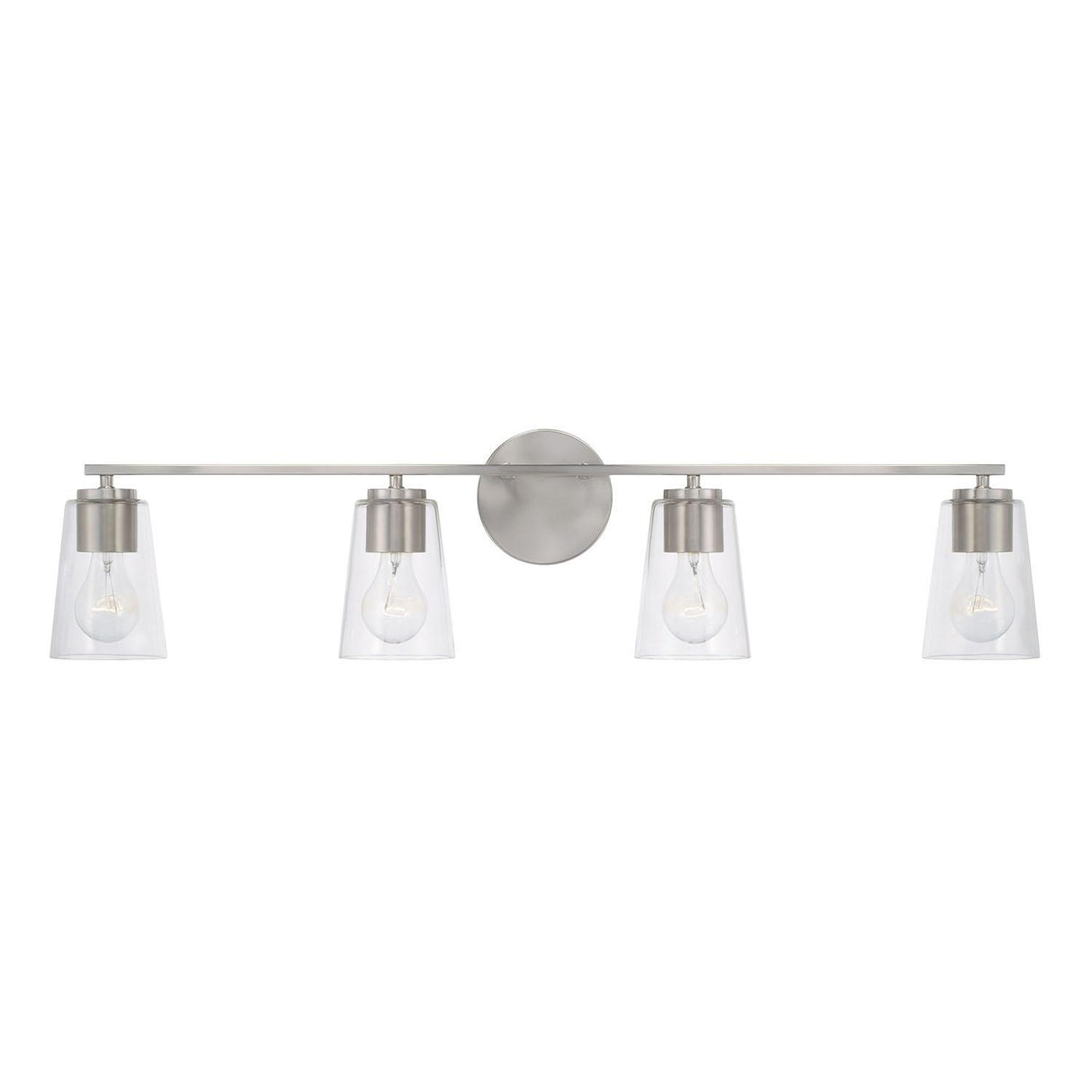 Capital Lighting 148641BN-537 Portman 4 Light Vanity Brushed Nickel