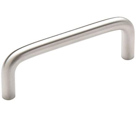 Amerock Cabinet Pull Brushed Chrome 3 inch (76 mm) Center to Center Everyday Heritage 1 Pack Drawer Pull Drawer Handle Cabinet Hardware