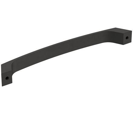 Amerock Cabinet Pull Matte Black 6-5/16 inch (160 mm) Center-to-Center Premise 1 Pack Drawer Pull Cabinet Handle Cabinet Hardware