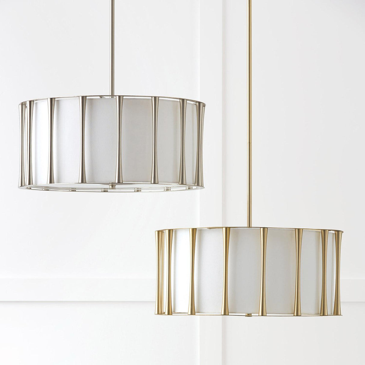 Capital Lighting 344641BN Bodie 4 Light Pendant Brushed Nickel