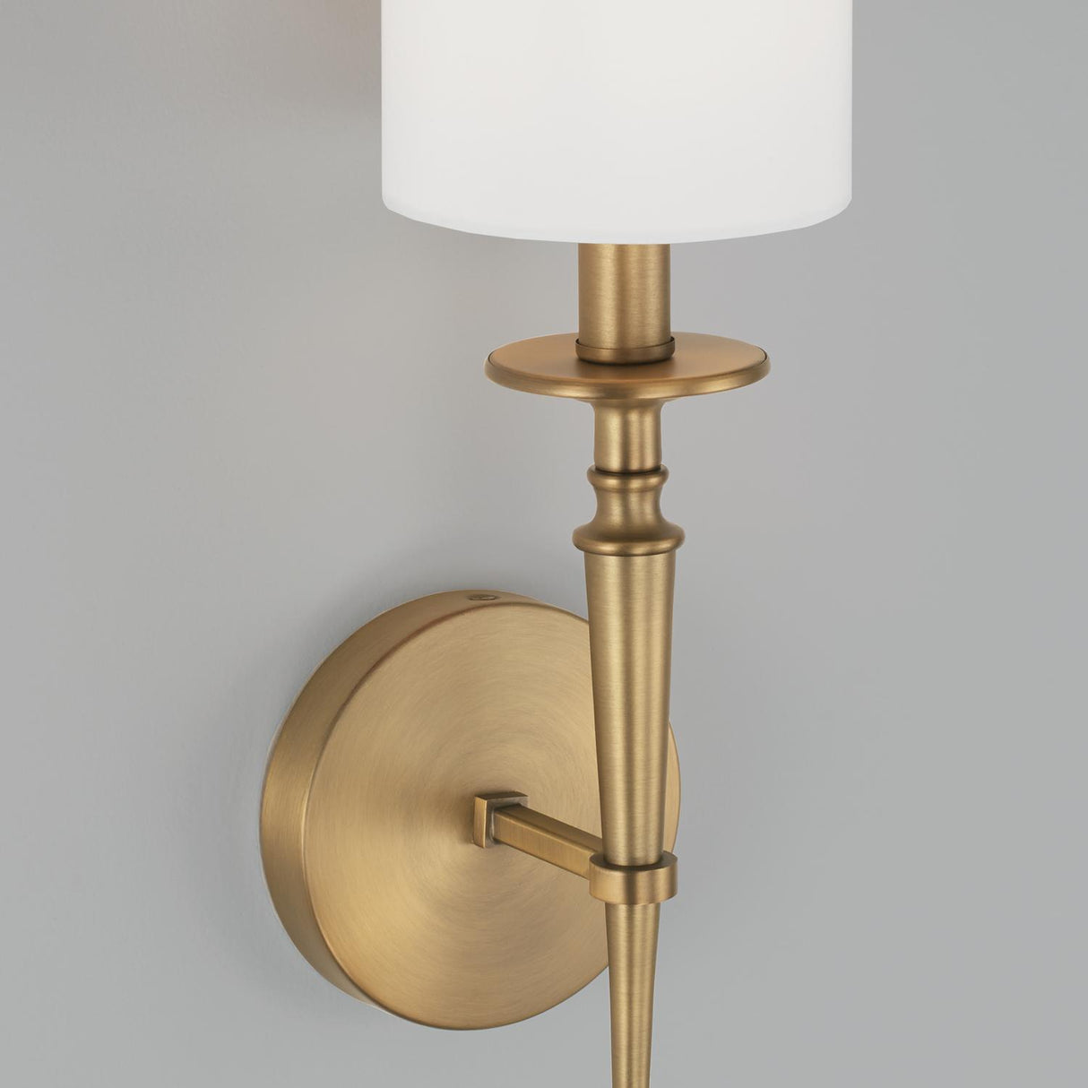 Capital Lighting 642611AD-701 Abbie 1 Light Sconce Aged Brass