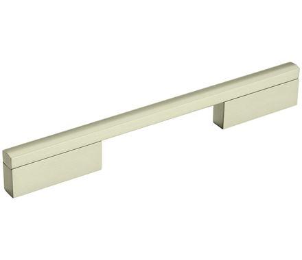 Amerock Cabinet Pull Silver Champagne 6-5/16 inch (160 mm) Center to Center Separa 1 Pack Drawer Pull Drawer Handle Cabinet Hardware