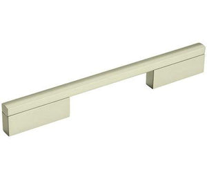 Amerock Cabinet Pull Silver Champagne 6-5/16 inch (160 mm) Center to Center Separa 1 Pack Drawer Pull Drawer Handle Cabinet Hardware