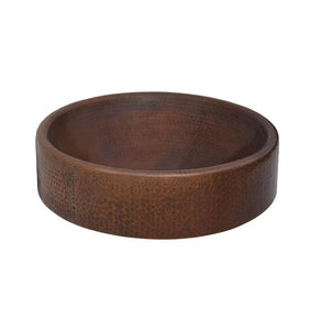 Thompson Traders Baccus Black Copper Bath Sink Cortazar RCDW Aged Copper
(Hammered)