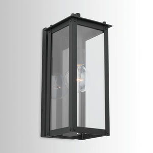 Capital Lighting 934611BK Hunt 1-Light Wall Mount Black