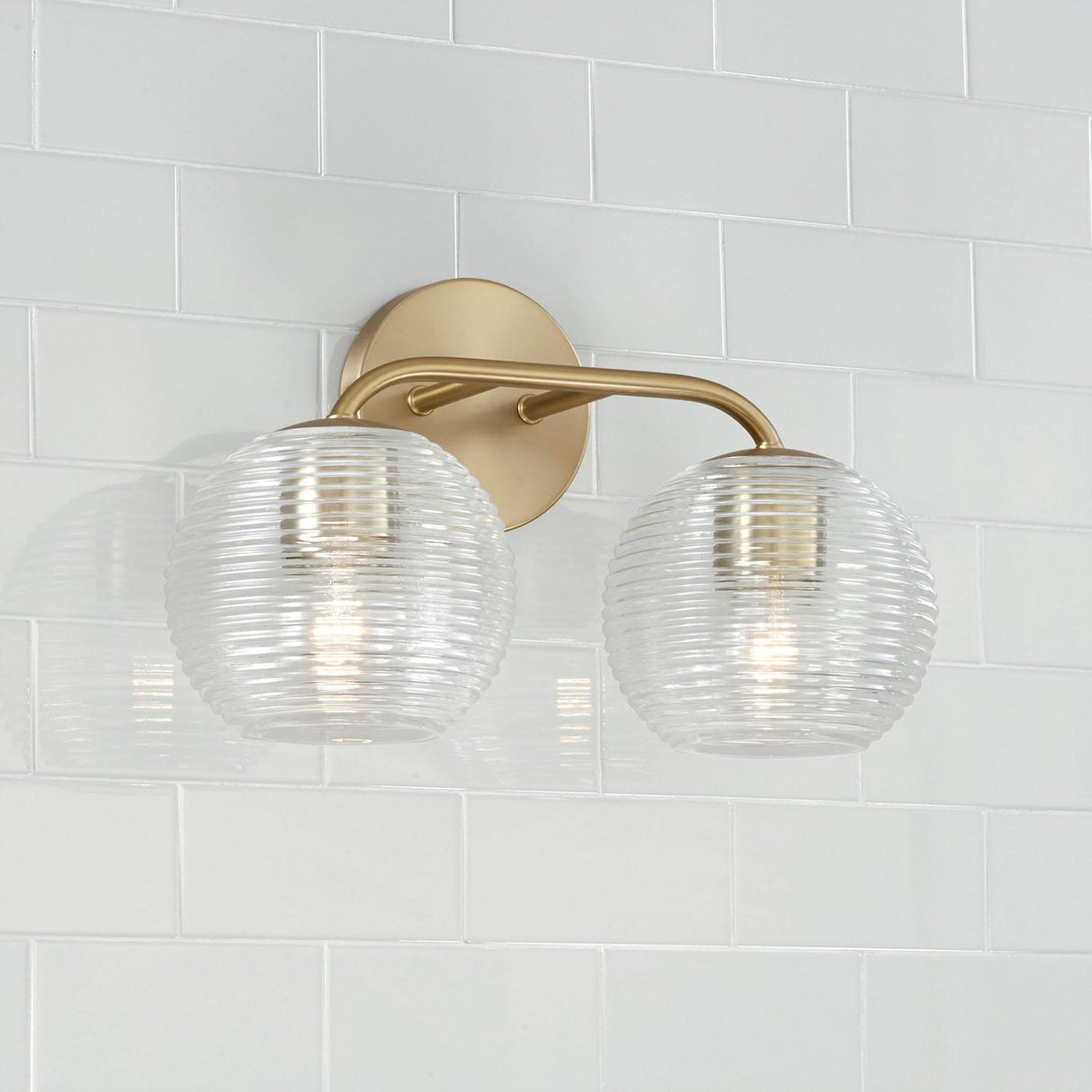 Capital Lighting 149921MA-544 Dolan 2 Light Vanity Matte Brass