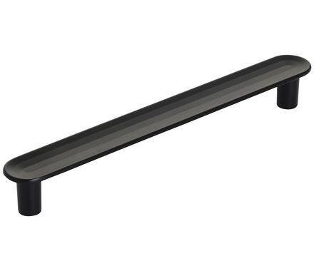 Amerock Cabinet Pull Matte Black 5-1/16 inch (128 mm) Center to Center Concentric 1 Pack Drawer Pull Drawer Handle Cabinet Hardware