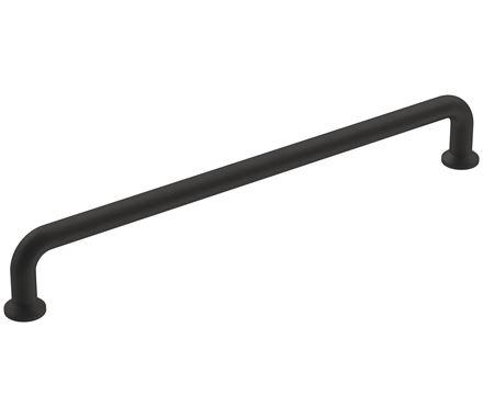 Amerock Cabinet Pull Matte Black 7-9/16 inch (192 mm) Center-to-Center Factor 1 Pack Drawer Pull Cabinet Handle Cabinet Hardware