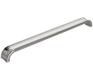 Amerock Cabinet Pull Polished Nickel 10-1/16 inch (256 mm) Center to Center Concentric 1 Pack Drawer Pull Drawer Handle Cabinet Hardware