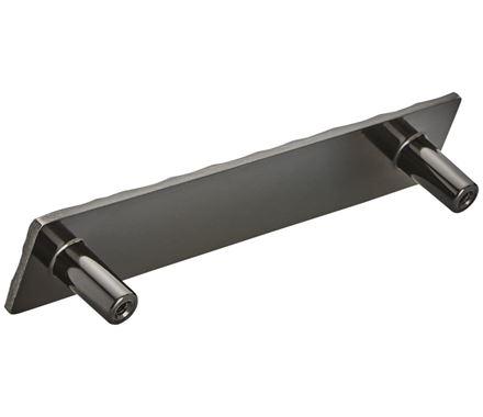 Amerock Cabinet Pull Gunmetal 5-1/16 inch (128 mm) Center to Center Kamari 1 Pack Drawer Pull Drawer Handle Cabinet Hardware