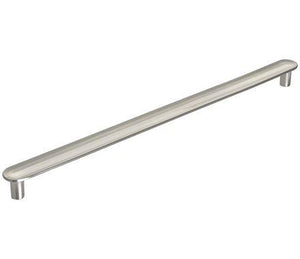 Amerock Cabinet Pull Satin Nickel 10-1/16 inch (256 mm) Center to Center Concentric 1 Pack Drawer Pull Drawer Handle Cabinet Hardware