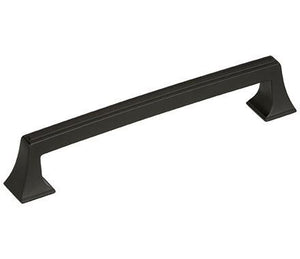Amerock Cabinet Pull Black Bronze 6-5/16 inch (160 mm) Center to Center Mulholland 1 Pack Drawer Pull Drawer Handle Cabinet Hardware