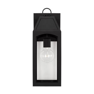 Capital Lighting 946311BK Burton 1 Light Outdoor Wall Lantern Black