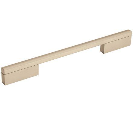 Amerock Cabinet Pull Silver Champagne 8 inch (203 mm) Center to Center Separa 1 Pack Drawer Pull Drawer Handle Cabinet Hardware