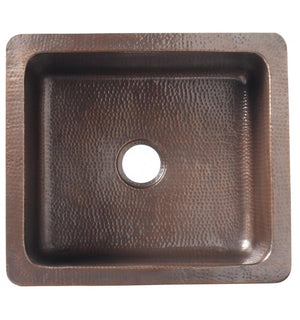 Thompson Traders Petit Lucca Antique Copper Kitchen Sink Quiroga KSA-2522AH Antique Copper
(Hammered)