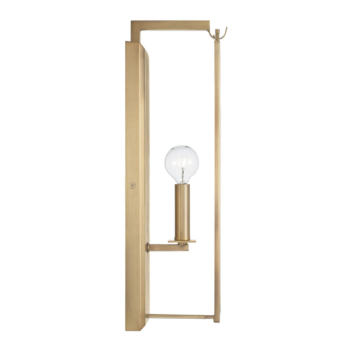 Capital Lighting 625111AD Rylann 1 Light Sconce Aged Brass