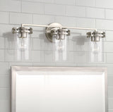 Capital Lighting 148731BN-539 Fuller 3 Light Vanity Brushed Nickel