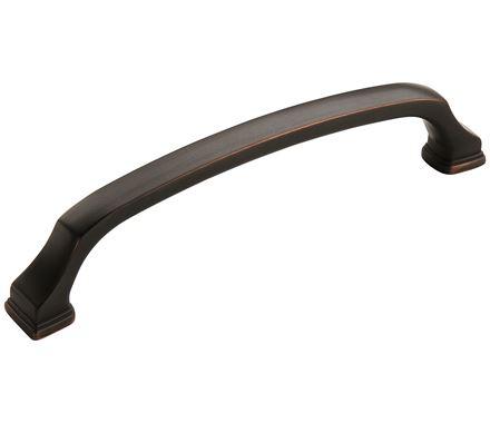 Amerock Cabinet Pull Oil Rubbed Bronze 6-5/16 inch (160 mm) Center to Center Revitalize 1 Pack Drawer Pull Drawer Handle Cabinet Hardware