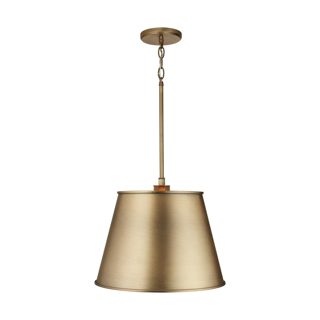 Capital Lighting 837831AD Welker 3 Light Island Aged Brass