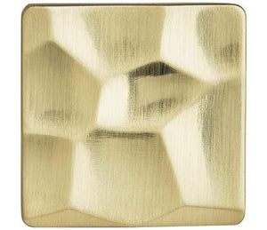 Amerock Cabinet Knob Golden Champagne 1-3/16 inch (30 mm) Length Kamari 1 Pack Drawer Knob Cabinet Hardware