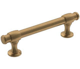 Amerock Cabinet Pull Champagne Bronze 3-3/4 inch (96 mm) Center-to-Center Winsome 1 Pack Drawer Pull Cabinet Handle Cabinet Hardware