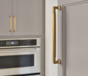Amerock Cabinet Pull Champagne Bronze 8-13/16 inch (224 mm) Center-to-Center Stature 1 Pack Drawer Pull Cabinet Handle Cabinet Hardware