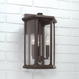 Capital Lighting 946631OZ Walton 3 Light Outdoor Wall Lantern Oiled Bronze