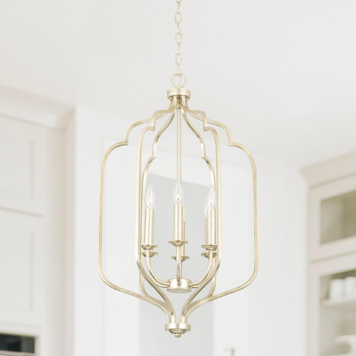 Capital Lighting 538761WG Ophelia 6 Light Foyer Winter Gold