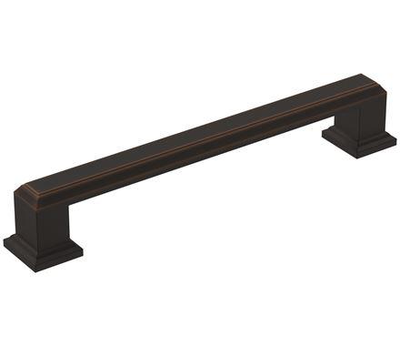 Amerock Cabinet Pull Oil Rubbed Bronze 5-1/16 inch (128 mm) Center-to-Center Appoint 1 Pack Drawer Pull Cabinet Handle Cabinet Hardware