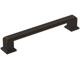 Amerock Cabinet Pull Oil Rubbed Bronze 5-1/16 inch (128 mm) Center-to-Center Appoint 1 Pack Drawer Pull Cabinet Handle Cabinet Hardware