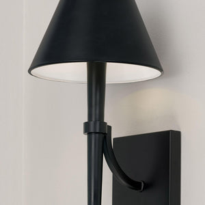 Capital Lighting 645911MB Holden 1 Light Sconce Matte Black