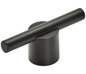 Amerock Cabinet Pull Matte Black 5/8 inch (16 mm) Center to Center Transcendent 1 Pack Drawer Pull Drawer Handle Cabinet Hardware