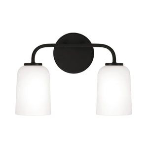 Capital Lighting 148821MB-542 Lawson 2 Light Vanity Matte Black